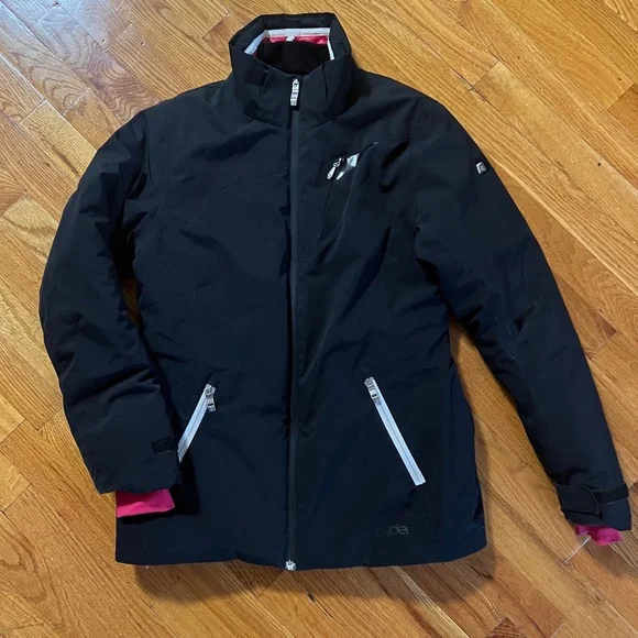 Spyder Down Filled Black Ski Jacket - Picture 1 of 6